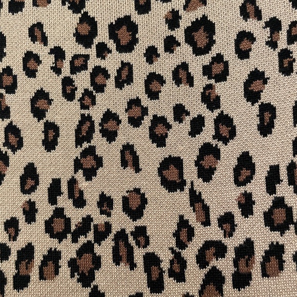 Teen’s Leopard Print Sweater Dress - Picture 3 of 5